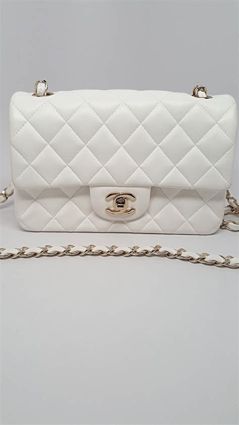 chanel white quilted shoulder bag|off white chanel backpack.